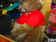 Wild fuck allover the restaurant