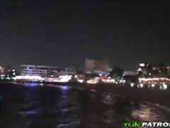 Busty Thai girl pounded hard by a white dude