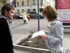 Fresh cum on the slut s face