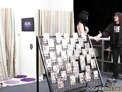 Jasmine Comes to Inspect her Sex Shop - Gloryholed