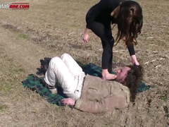 In The Country With Anna - Foot Licking