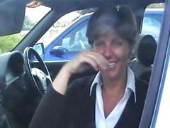 Sara In The Car Park