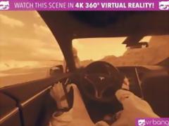 VRBangers com Two hot blonde babes fucking hard on mars VR porn parody threesome