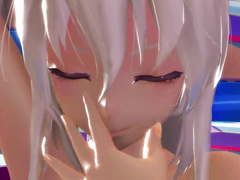 MMD - Yowane Haku Nude Pole Dance