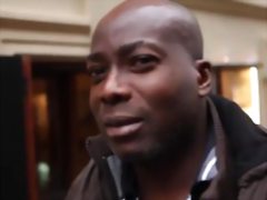 Cuckold boyfriend sharing girlfriend with black man